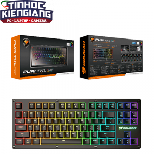 KEYBOARD PURI TKL RGB / Mechanical / RGB / Dust-Proof Cover / Ten-Key Less