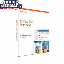 Phần mềm bản quyền/ Office 365 Personal English APAC EM Subscr 1YR Medialess P4 (QQ2-00807)