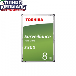 Ổ cứng HDD TOSHIBA S300 8T CAMERA (HDWT380UZSVA) Chính Hãng