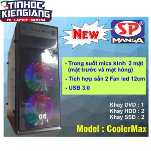 CASE SP COOLERMAX (2 FAN)