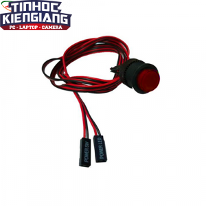 Nút nguồn có dây dài 80CM CÓ ĐÈN LED(XANH/ĐỎ)