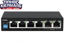 SWITCH POE DLINK DES-F1006P 6 cổng 10/100M với 4 Cổng PoE