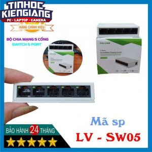 Switch Pix-Link LV-SW05  5-Port ( 100M )-Chính Hãng
