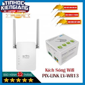 Kích Sóng Wifi Pix-Link LV-WR13 (2 Anten) -Chính Hãng
