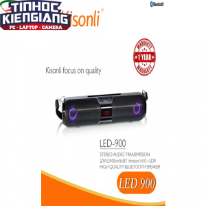 Loa Kisonli Bluetooth LED-900