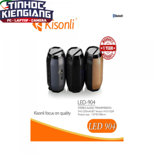 Loa Kisonli Bluetooth LED-904