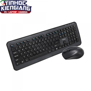 Bộ bàn phím chuột không dây Fuhlen MK880-Black