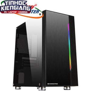 Vỏ máy tính Xigmatek GEMINI (RGB STRIP NO FAN)- BLACK
