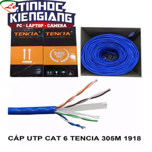CÁP MẠNG UTP CAT6 1918 305M TENCIA