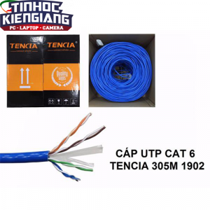 CÁP MẠNG UTP CAT 6 TENCIA 305M 1902