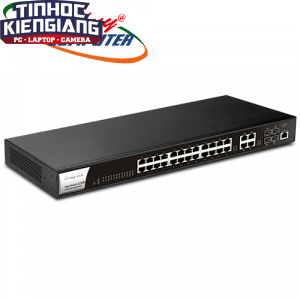 Thiết bị chuyển mạch Switch Draytek VigorSwitch G2280 24 Port Gigabit