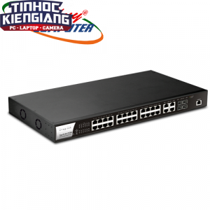 Thiết bị chuyển mạch Switch Draytek VigorSwitch P2280 24 Port Gigabit