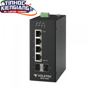 Thiết bị chuyển mạch Switch VOLKTEK MEN-3406 4 Port Gigabit