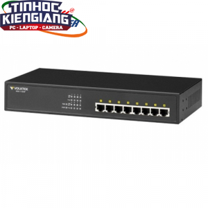 Thiết bị chuyển mạch Switch VOLKTEK NSH-1408P 8 Port Gigabit