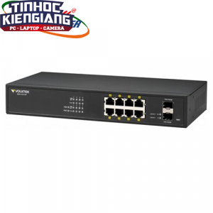 Thiết bị chuyển mạch Switch VOLKTEK NSH-2410P 8 Port Gigabit
