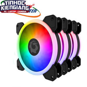 Fan Case FORGAME RGB CAT EYE (pack 3 fan kèm điều khiển)
