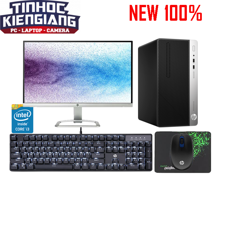 Máy tính để bàn/PC HP Prodesk 400G5 MT i3- 8100/4GB/1TB HDD/Intel UHD Graphics/FreeDos