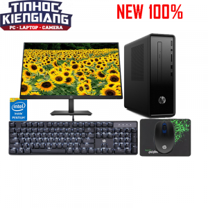 Máy tính để bàn/PC HP 390-0023d Pentium G5400/4GB/500GB HDD/Intel UHD Graphics/Win 10 Home 64