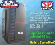 Vỏ máy tính SP CoolerMin2(2fan coloful led)