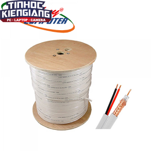 Cáp liền nguồn SANNIC 200M RG59 +2C CCS (Màu trắng)