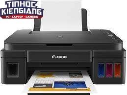 Máy in phun màu CANON G3010(Máy in phun đa chức năng tiếp mực liên tục với kết nối Wifi và công suất in lớn)
