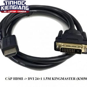 Cáp HDMI to DVI 24+1 1.5m Kingmaster(KM501)