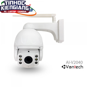Camera IP Speed Dome hồng ngoại không dây 4.0 Megapixel VANTECH AI-V2040C