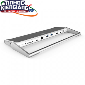 DOCK TYPE-C -> 3 USB 3.0 + HDMI + LAN + SD 4.0 UNITEK (Y-3708)