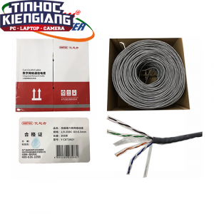CÁP UTP CAT 6E 0.55BC OD6.0MM 305M UNITEK (Y-C 873AGY)