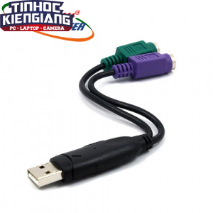 Cáp USB 2.0 -> 2 PS2 Unitek (Y - 155)