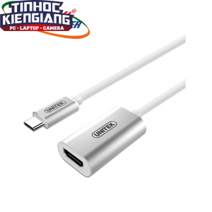 Cáp Type-C -> HDMI (L) Unitek (Y - 6316)
