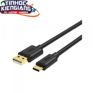 Cáp USB 2.0 -> Type-C Unitek  (Y-C 483BK)