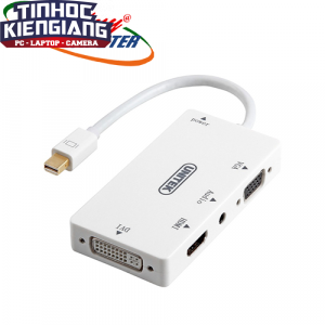 Cáp MiniDisplayport -> HDMI / DVI / VGA / Audio Unitek (Y - 6354)