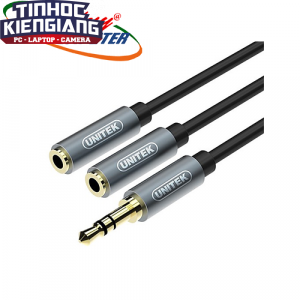 Cáp Loa 1K -> 2L (0,2m) Unitek  (Y-C 956ABK)