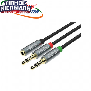 Cáp Loa 1L -> 2K (0,2m) Unitek  (Y-C 957ABK)