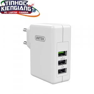 Sạc UNITEK  (3 USB)24W (Y-P 537A)
