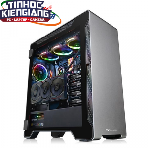 Vỏ máy tính Thermaltake A500 Aluminum Tempered Glass Space Gray