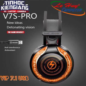 Tai nghe Lightning V7S PRO LED RGB 7.1 USB