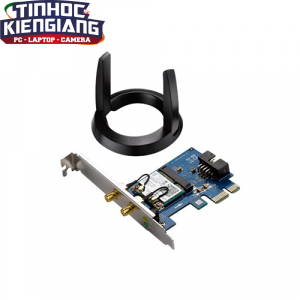 Card mạng không dây Asus PCE-AC55BT AC1200 hai băng tần Bluetooth 4.0 PCI-E