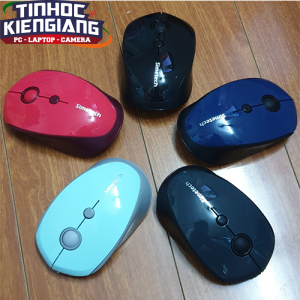 Chuột máy tính Simetech V7200 4D click Silent pin sạc Có công tắc on/off