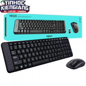 COMBO BÀN PHÍM-CHUỘT KHÔNG DÂY LOGITECH MK220 (CH)