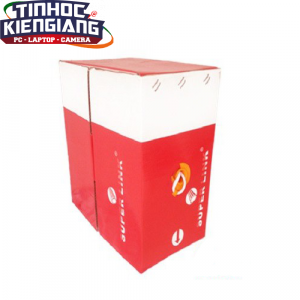 Cable SuperLink CAT 5E UTP CCA 100M (màu trắng)
