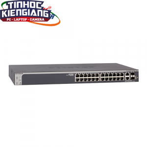 Thiết bị chuyển mạch Switch NETGEAR GS728TX S3300-28X 28-Port Gigabit Ethernet Stackable Smart Managed Pro Switch