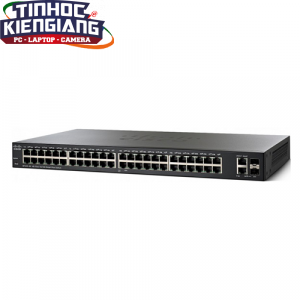 Thiết bị chuyển mạch Switch CISCO SF220-48-K9 48-port 10/100 Smart