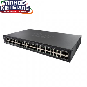 Thiết bị chuyển mạch Switch CISCO SF550X-48-K9 48-Port 10/100 Stackable