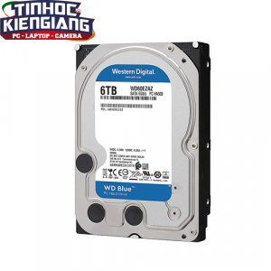 Ổ Cứng HDD Western 6TB BLUE 3.5" Sata 3 (6Gb/s) - 5400 Rpm,256M- WD60EZAZ