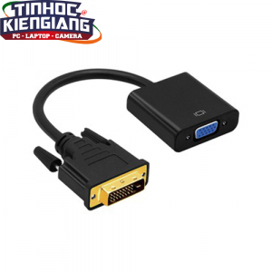 Cáp chuyển DVI 24+1 Sang VGA lõm thích hợp với mọi thiết bị