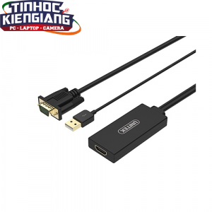 CÁP VGA + USB -> HDMI UNITEK (Y-8711)
