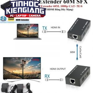 HD Extender 60M SFX (Nối Dài HDMI bằng Dây LAN 60m)