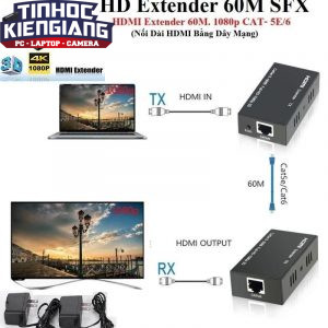 HD Extender 60M SFX (Nối Dài HDMI bằng Dây LAN 60m)